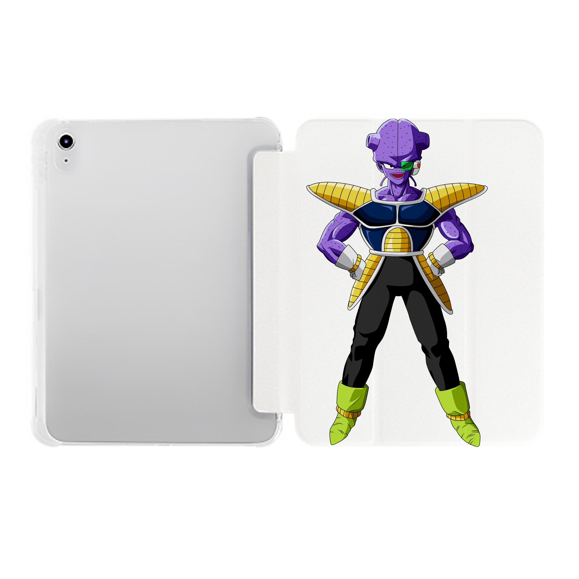 （画像用） ドラゴンボール DRAGON BALL IPad ケース ペン収納付き 三つ折りスタンド PUレザー×シリコン 対応機種9.5/10.5/10.9インチ
